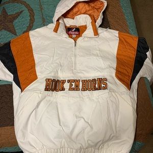 long horns windbreaker pullover